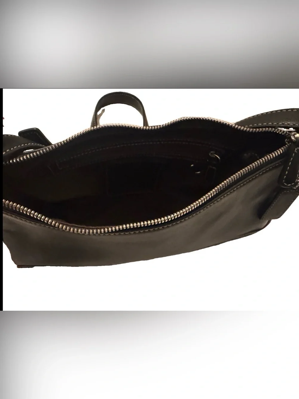 Vintage Coach Hamptons Leather Demi Bag (typically Style No. 7785 or 7587)